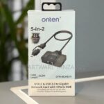 Onten Otn-uca5311 5-in-2 Usb-c Usb 3.0 Gigabit Ethernet Hub in Dar es Salaam, Tanzania