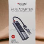 Yesido Hb21 Usb Hub Rj45 Ethernet 100w Pd Usb3.0 Aluminum in Dar es Salaam, Tanzania