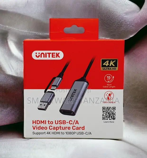 Unitek Hdmi To Usb-cA Video Capture Card Input 1080p in Dar es Salaam, Tanzania