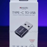 Yesido Gs09 Type-c Female To Usb-a Male Adapter 2.4a Charge in Dar es Salaam, Tanzania