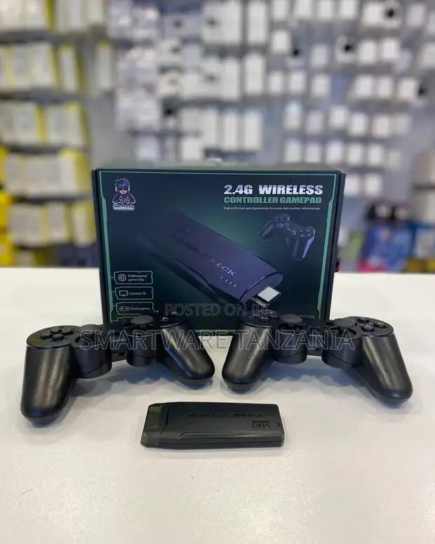 Wireless 2.4g Game Stick Console With Dual Controllers Retro in Dar es Salaam, Tanzania
