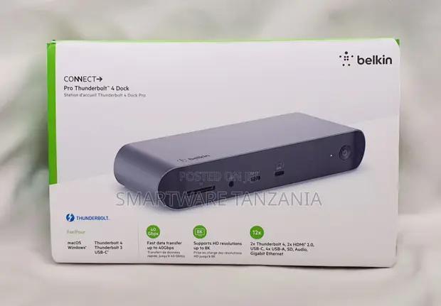 Belkin Connect Pro Thunderbolt 4 Dock 12-port 40gbps in Dar es Salaam, Tanzania