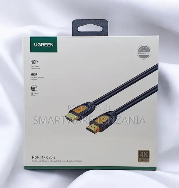 Ugreen Hdmi 60hz Cable 18gbps Hdr 3d Premium Guaranteed in Dar es Salaam, Tanzania