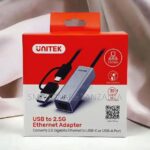 Unitek Usb To 2.5g Ethernet Adapter Type-c Usb-a 2.5gbps in Dar es Salaam, Tanzania