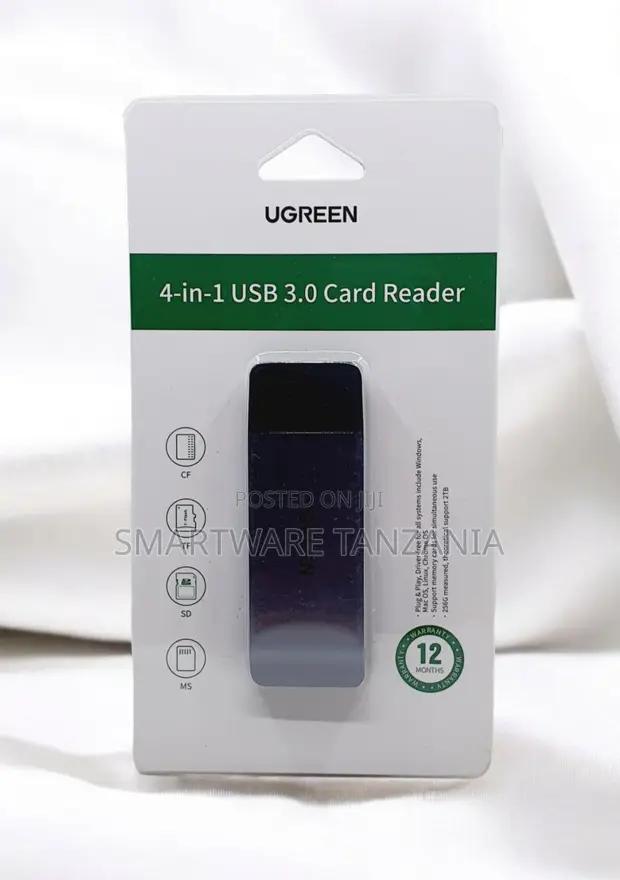 Ugreen 4-in-1 Usb 3.0 Card Reader Cf Tf Sd Ms For Photographers in Dar es Salaam, Tanzania