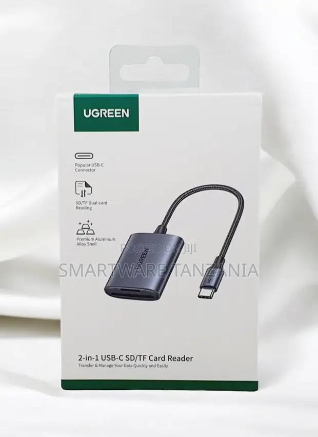 Ugreen 2-in-1 Usb-c Sd Tf Card Reader Aluminum Braided Cable in Dar es Salaam, Tanzania
