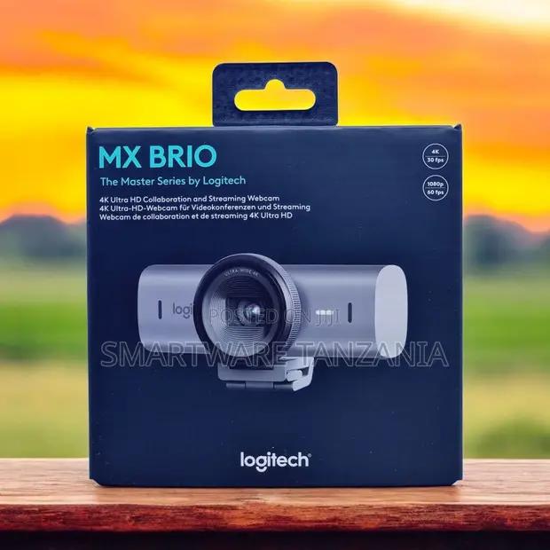 Logitech Mx Brio Ultra Hd Webcam 8.5mp Streaming Work in Dar es Salaam, Tanzania