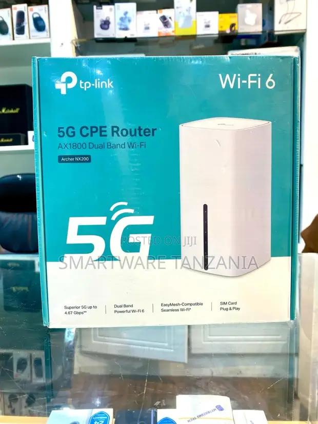Tp-Link 5g Cpe Router Ax1800 Dual Band Wifi 6 High Speed in Dar es Salaam, Tanzania