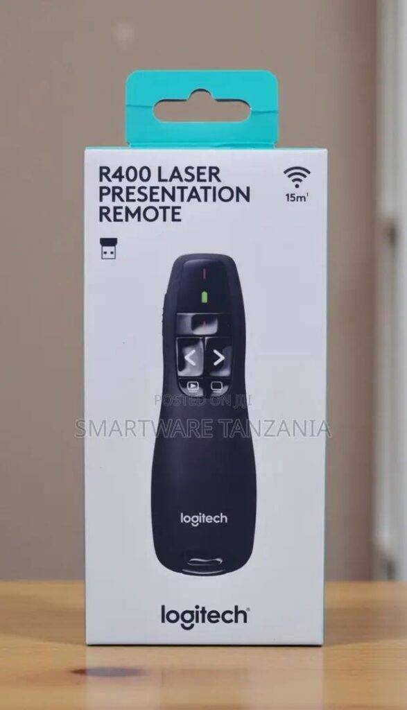 Logitech R400 Laser Presentation Remote 15m Wireless Usb in Dar es Salaam, Tanzania