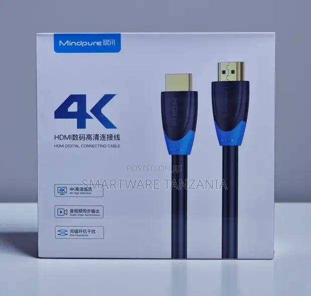 Mindpure Hdmi Digital Cable Emi Resistance Sync Audio in Dar es Salaam, Tanzania
