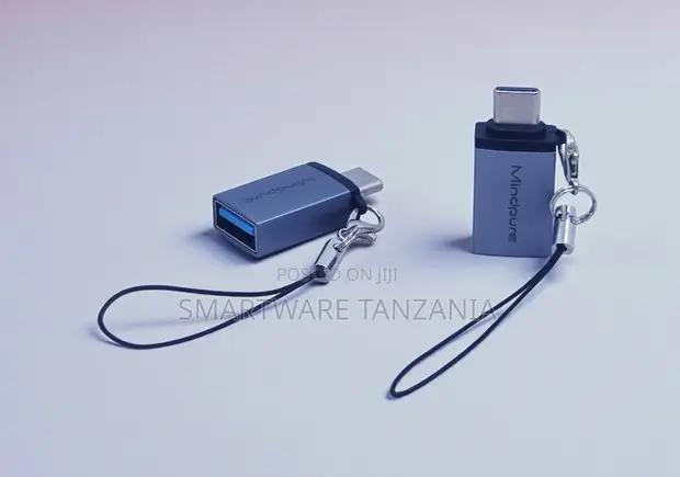 Mindpure Usb-c To Usb 3.0 Otg Adapter 2 Pack With Lanyard in Dar es Salaam, Tanzania