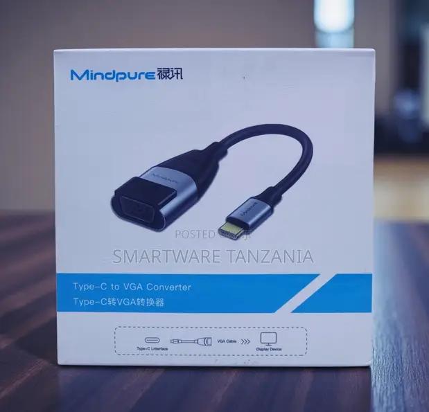 Mindpure Usb-c To Vga Converter Adapter For Laptop Monitor in Dar es Salaam, Tanzania