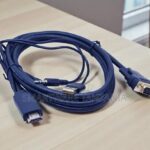 Hdmi To Vga Cable With Usb Power 3.5mm Audio Blue Lead in Dar es Salaam, Tanzania