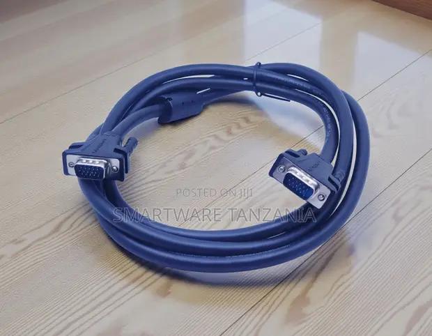 Vga Male To Male Monitor Cable For Pc Laptop Projector in Dar es Salaam, Tanzania