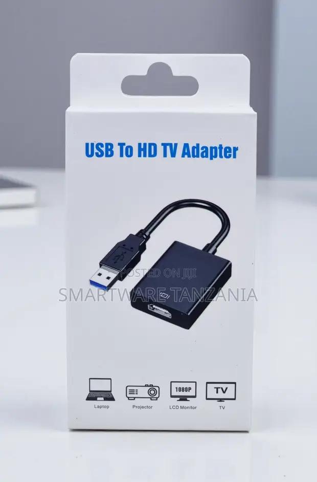Usb To Hdmi Adapter For Laptop Tv Projector 1080p Hd in Dar es Salaam, Tanzania
