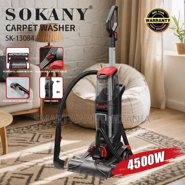 Sokany Multi-surface Carpet Cleaner With Water Valve Strong Suction in Dar es Salaam, Tanzania