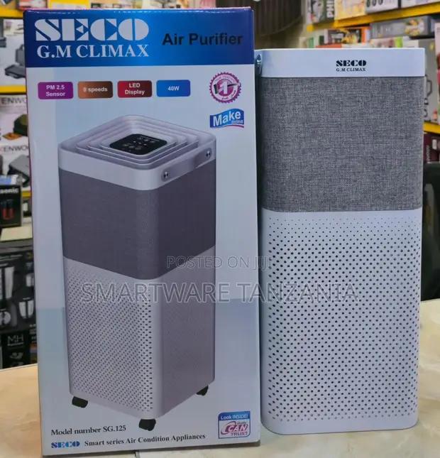 Seco G.M Climax Sg.125 Air Purifier 40w Pm2.5 8 Speed Led in Dar es Salaam, Tanzania