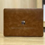 Macbook Hard Case Cognac Brown Smooth Leather Cover in Dar es Salaam, Tanzania