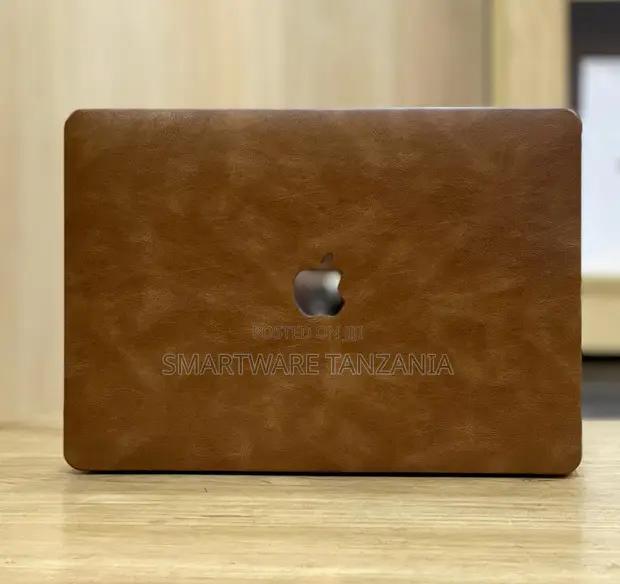 Macbook Hard Case Cognac Brown Smooth Leather Cover in Dar es Salaam, Tanzania