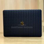 Macbook Hard Case Black Woven Leather Diamond Pattern in Dar es Salaam, Tanzania