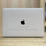 Macbook Hard Case White Woven Basket Texture Snap Cover in Dar es Salaam, Tanzania