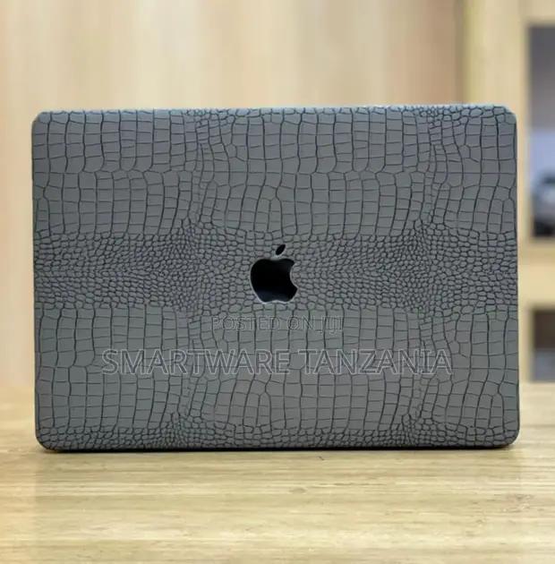 Macbook Hard Case Charcoal Gray Croc Skin Texture Cover in Dar es Salaam, Tanzania