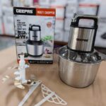 Geepas Multi Chopper 800w 5l Stainless Steel Double Blade in Dar es Salaam, Tanzania