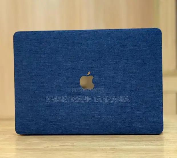Macbook Hard Case Royal Blue Fabric Texture Woven Cover in Dar es Salaam, Tanzania