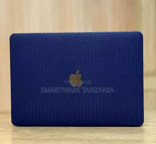 Macbook Hard Case Royal Blue Croc Skin Embossed Cover in Dar es Salaam, Tanzania