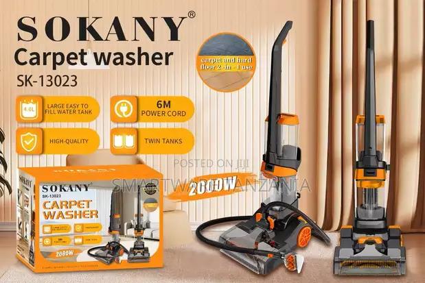 Sokany Sk-13023 Carpet Washer 2000w Twin Tank 4l Machine in Dar es Salaam, Tanzania