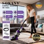 Sokany Sk-13023 Carpet Washer 2000w Purple 2-in-1 Floor in Dar es Salaam, Tanzania