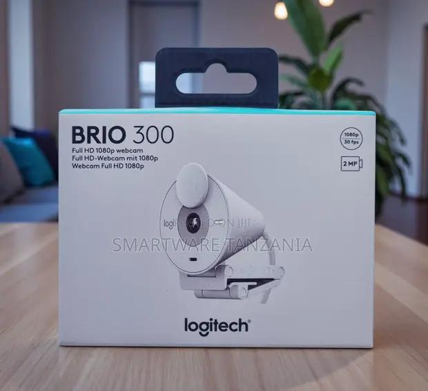 Logitech Brio 300 Full Hd 1080p Webcam 2mp Privacy Shutter in Dar es Salaam, Tanzania