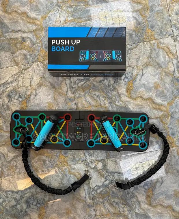 Color-coded Push-up Board With Bands And Blue Handles in Dar es Salaam, Tanzania