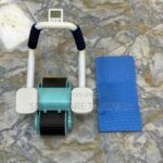 Ab Wheel Roller With Digital Timer And Blue Knee Pad Set in Dar es Salaam, Tanzania