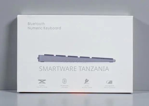 Slim Bluetooth Numeric Keyboard Cnc Aluminum Rechargeable in Dar es Salaam, Tanzania