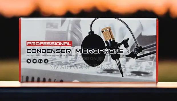 Professional Condenser Microphone Kit With Boom Arm Pop Filter in Dar es Salaam, Tanzania