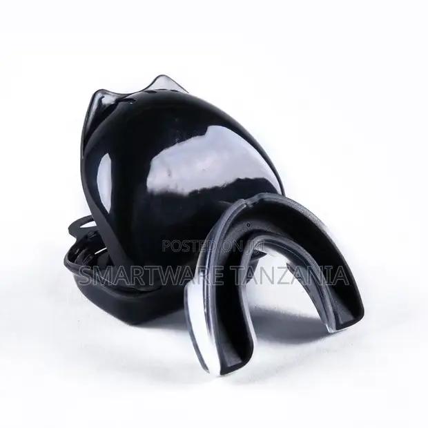 Dual Layer All Black Combat Sports Mouthguard With Hard Carry Case in Dar es Salaam, Tanzania