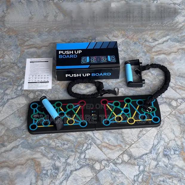 Push-up Board Full Set With Resistance Bands And Manual in Dar es Salaam, Tanzania