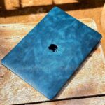 Macbook Hard Case Ocean Blue Leather Grain Finish Cover in Dar es Salaam, Tanzania