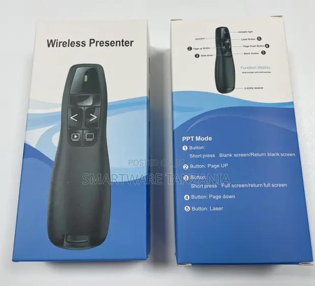 Wireless Presenter Remote 2.4ghz Powerpoint Slide Clicker Laser in Dar es Salaam, Tanzania