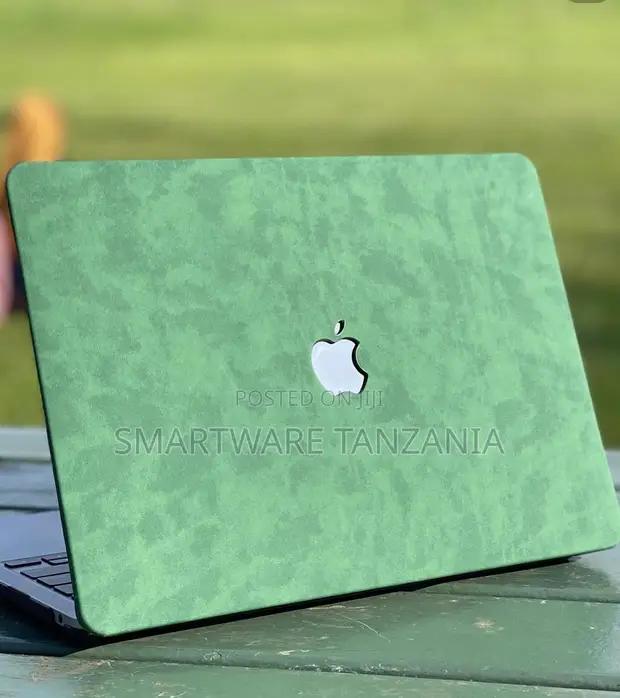 Macbook Hard Case Forest Green Suede Texture Matte Cover in Dar es Salaam, Tanzania