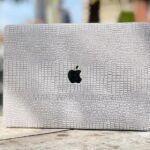 Macbook Hard Case White Crocodile Skin Texture Cover in Dar es Salaam, Tanzania