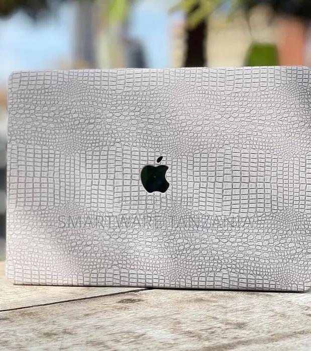 Macbook Hard Case White Crocodile Skin Texture Cover in Dar es Salaam, Tanzania