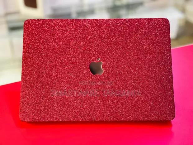 Macbook Hard Case Red Glitter Sparkle Finish Snap Cover in Dar es Salaam, Tanzania
