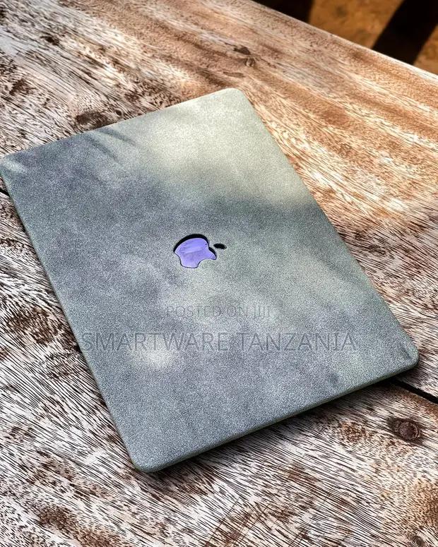 Macbook Hard Case Suede Gray Soft Texture Matte Finish in Dar es Salaam, Tanzania