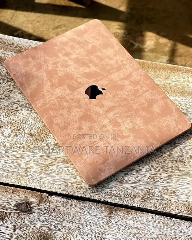 Macbook Hard Case Rose Gold Leather Texture Worn Finish in Dar es Salaam, Tanzania