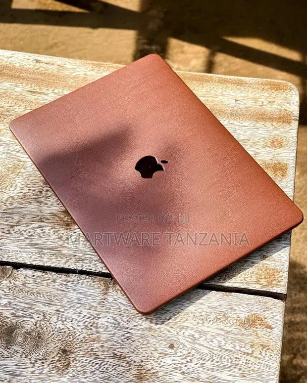 Macbook Hard Case Tan Brown Smooth Leather Finish Cover in Dar es Salaam, Tanzania