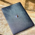 Macbook Hard Case Black Leather Texture Sleek Matte Cover in Dar es Salaam, Tanzania