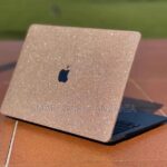 Macbook Hard Case Rose Gold Glitter Open Lid Style Shot in Dar es Salaam, Tanzania