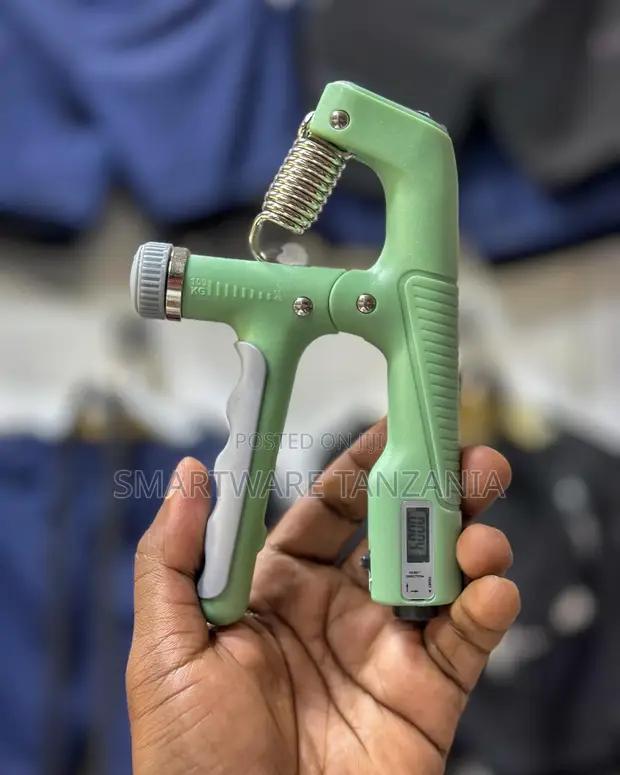 Green Adjustable Grip Strengthener 100kg Digital Rep Counter in Dar es Salaam, Tanzania